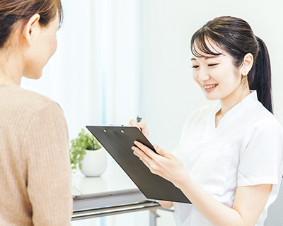 スタッフの笑顔