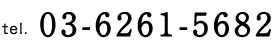 TEL:03-6261-5682