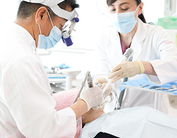 治療部位を分離